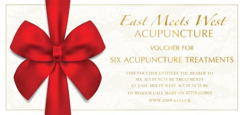 Acupuncture Voucher - 6 Pack