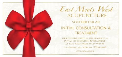 Acupuncture Voucher for an Initial Consultation & Treatment